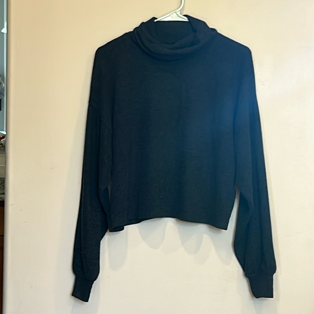 Madewell Turtleneck Gray Sweater size medium